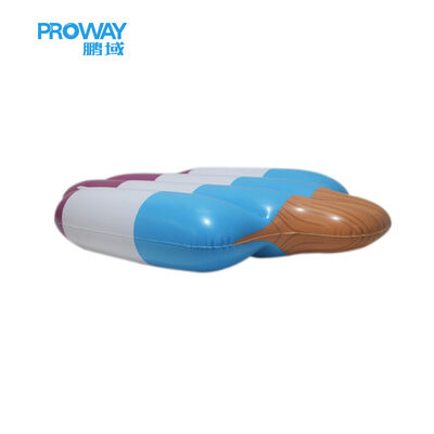 Giant Ice Cream Inflatable Float - Cute Dessert Pool Floatie for Kids Adults, In-Stock & Customizable Summer Water Fun