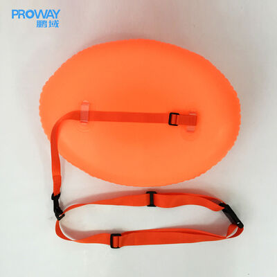 Customizable Inflatable Swimming Buoy with Leak-Proof Design and Adjustable Waist Strap for Safe Pool Float