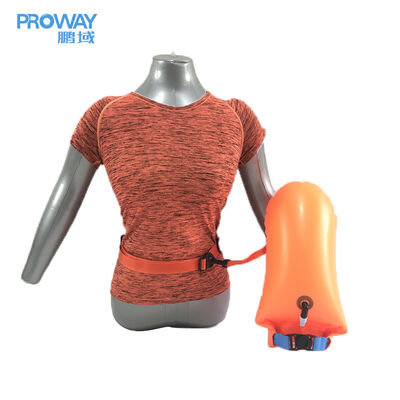 Customizable Inflatable Swimming Buoy with Leak-Proof Design and Adjustable Waist Strap for Safe Pool Float