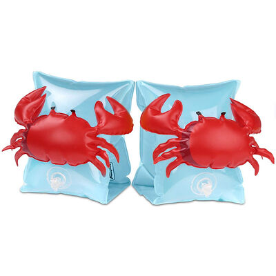 Cute Custom Inflatable Arm Floats: Duck/Elephant/Pineapple/Flamingo/Crab Kids Water Safety Buoyancy Bands for Pool Beach