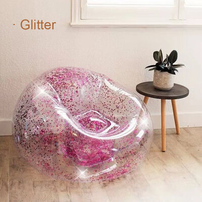 Pink Inflatable Lip Sofa - Sexy Lip-Shaped Air Chair: Portable, Eye-Catching Decorative Seating for Living Room, Party & Home