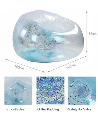 Pink Inflatable Lip Sofa - Sexy Lip-Shaped Air Chair: Portable, Eye-Catching Decorative Seating for Living Room, Party & Home