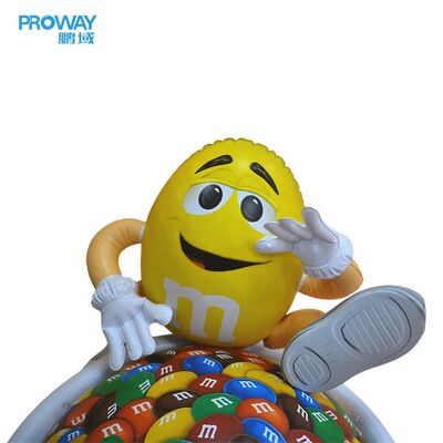 Inflatable Advertising Decoration - Giant Candy Bowl & Character Display for Store Promotion