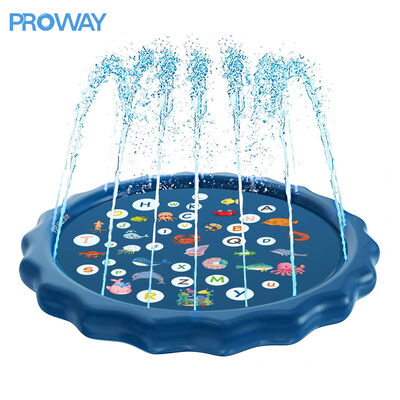 Customizable Non-Slip Splash Pad with Durable PVC and Easy Install for Summer Water Play