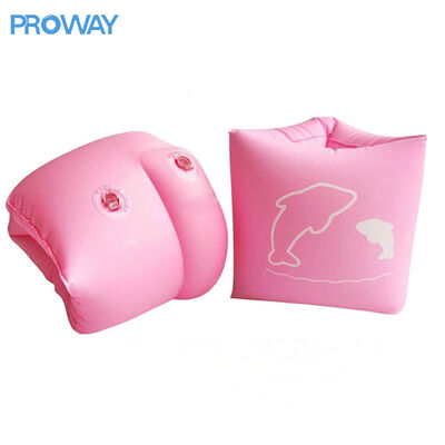 Cute Custom Inflatable Arm Floats: Duck/Elephant/Pineapple/Flamingo/Crab Kids Water Safety Buoyancy Bands for Pool Beach
