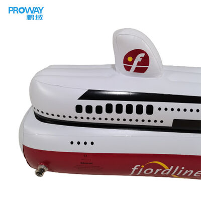 Custom Giant Inflatable Cruise Ship | Branded Advertising Prop for Travel & Maritime Promotions