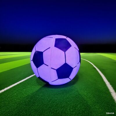 40CM Inflatable LED Light Up Soccer Ball | 12-Color Remote Control Glow Football (In-Stock & Customizable)
