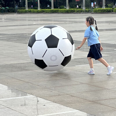 Giant Inflatable Soccer Ball, 50cm & 75cm Ready Stock, Customizable PVC Large Beach Ball for Kids Outdoor Games & Pool Parties Big Blow Up Soccer Ball for Summer Beach, Pool & Backyard Play