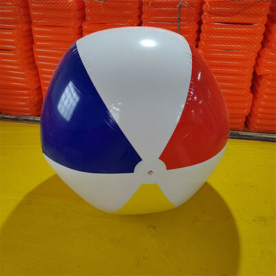 Custom Logo Beach Balls - Eco-thick PVC Inflatable Pool Balls CE/EN71 Certified for Summer & Events