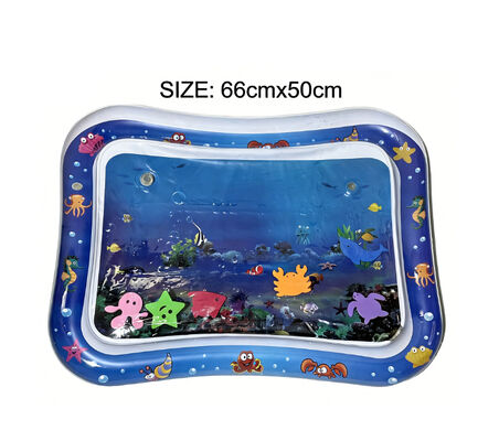 Customizable Inflatable Water Play Mat (Round & Rectangular) - Factory Direct Bulk Orders for Baby/Toddler Sensory Toys & Bath Activities
