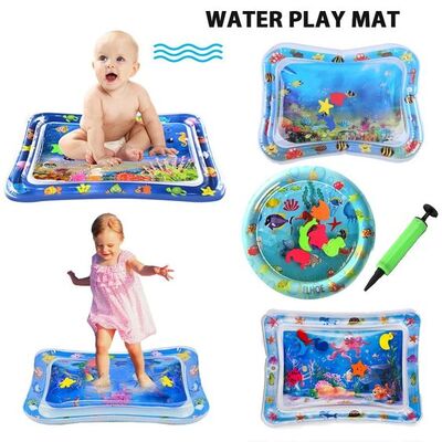 Customizable Inflatable Water Play Mat (Round & Rectangular) - Factory Direct Bulk Orders for Baby/Toddler Sensory Toys & Bath Activities
