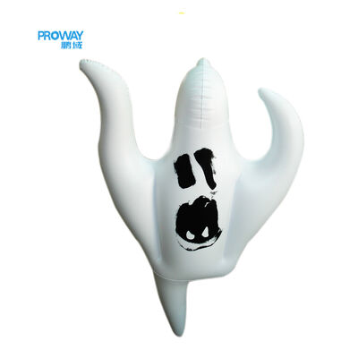 Inflatable Witch Halloween Decoration: Full Body Spooky Decor Model—Blue & Green, Portable Holiday Display for Halloween Parties